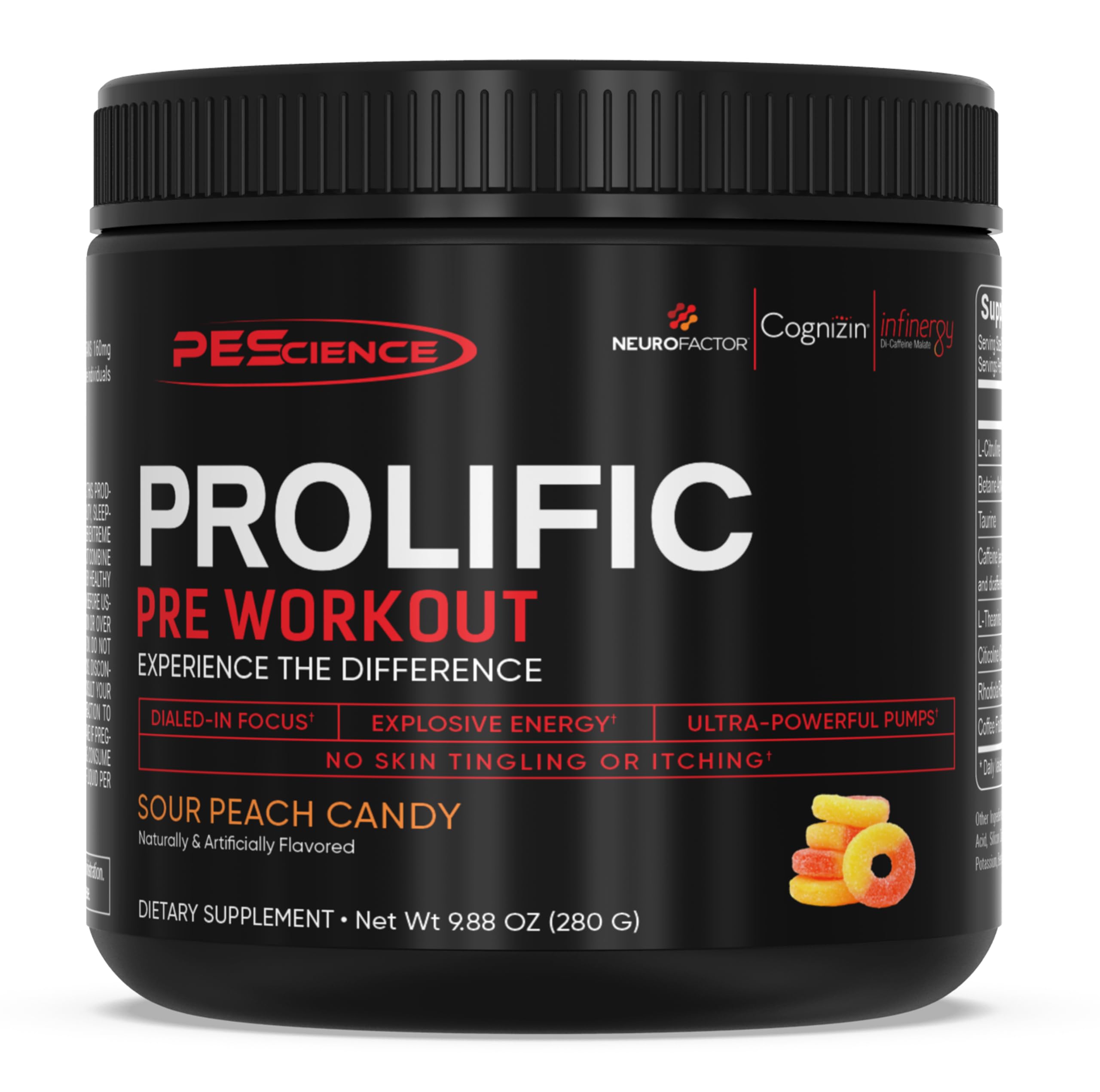 Foto 1 | Pre Workout Powder Pescience Prolific Para Hombres Y Mujeres  40 Dosis - Venta Internacional.