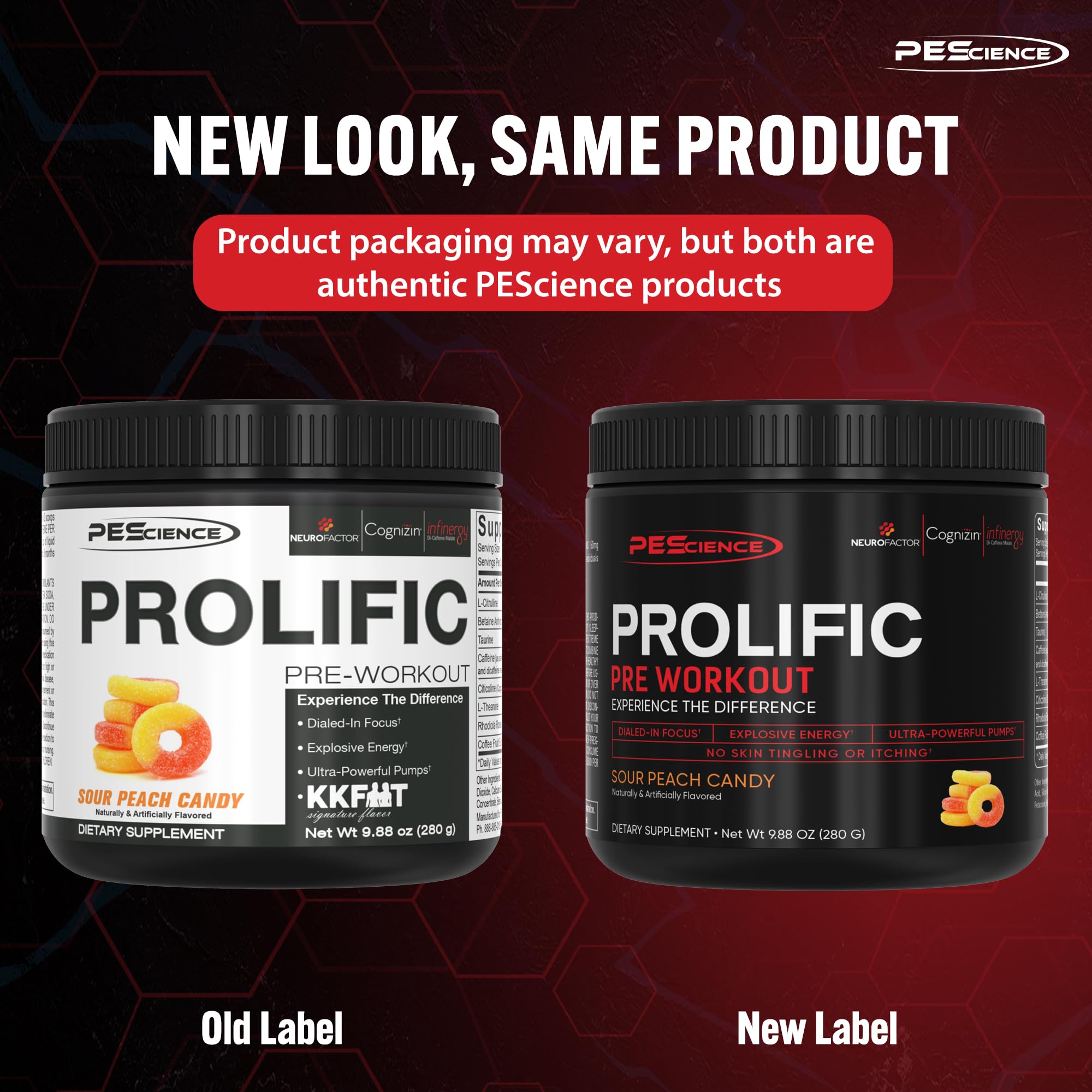 Foto 2 | Pre Workout Powder Pescience Prolific Para Hombres Y Mujeres  40 Dosis - Venta Internacional.