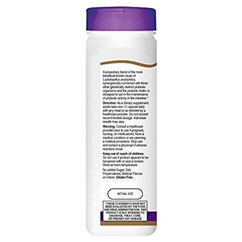 Foto 4 pulgar | Suplemento Probiótico Acidophilus Del Siglo Xxi  150 Cápsulas X 2 - Venta Internacional.