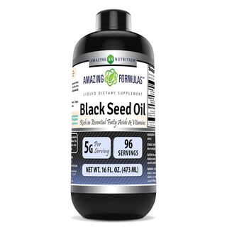 Foto 1 | Aceite De Semillas Negras Supplement Amazing Formulas 473 Ml - Venta Internacional.