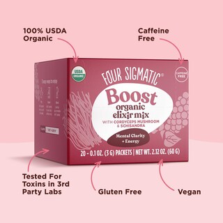 Foto 2 | Elixir De Hongos Cordyceps Four Sigmatic Alternativo Al Café - Venta Internacional.