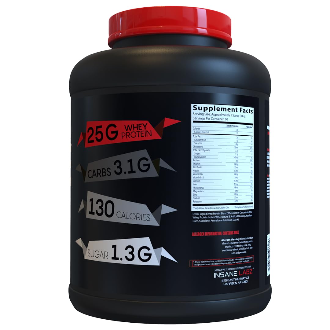 Foto 2 | Tarta De Cumpleaños Insane Whey De Whey Protein Insane Labz De 2 27 Kg - Venta Internacional.