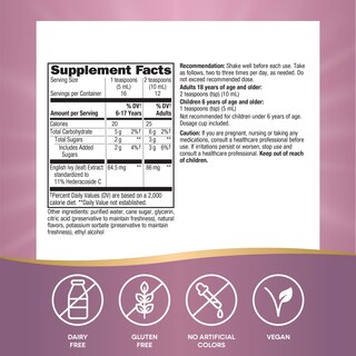 Foto 5 | Sirope Nature's Way Bronchial Sothe Extracto De Hoja De Hiedra 120 Ml - Venta Internacional.