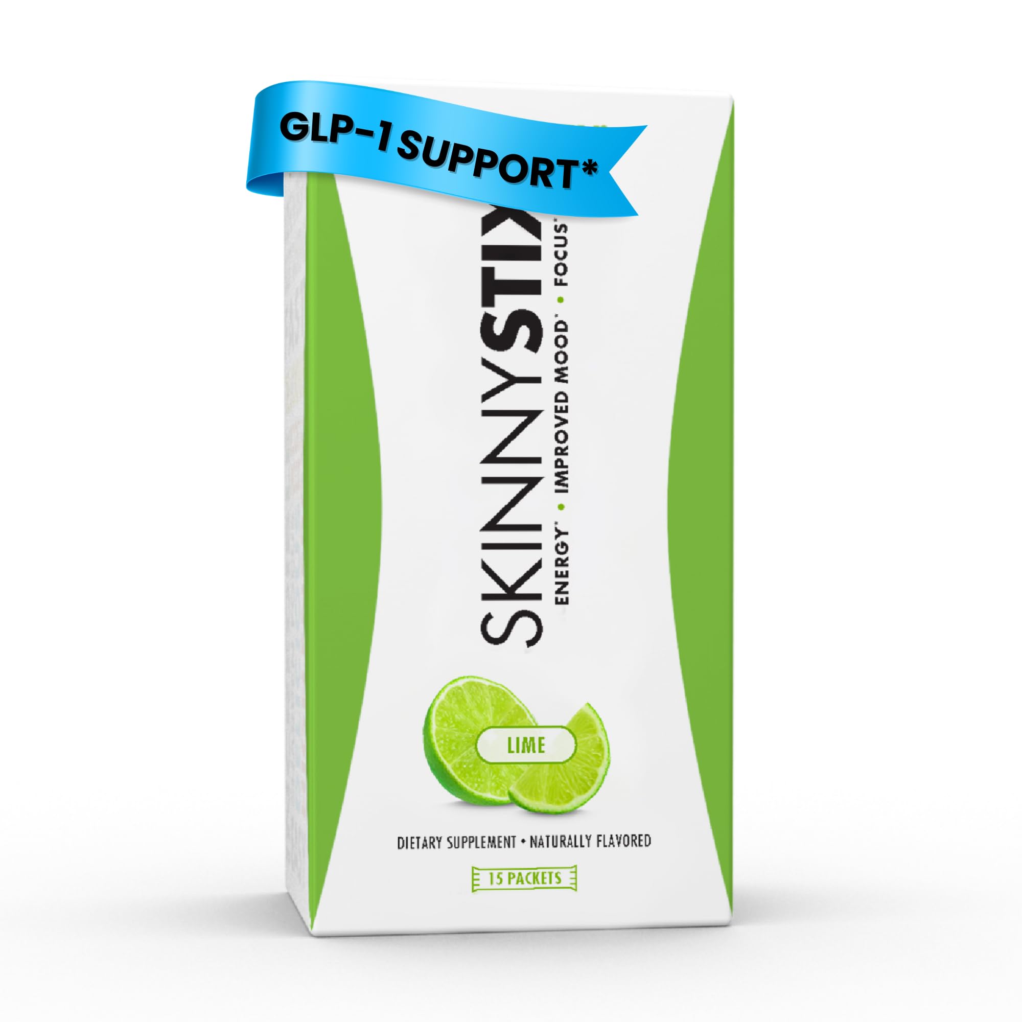 Foto 2 pulgar | Bebida Energética Zantrex Skinnystix Lime Glp-1  Compatible Con 15 Paquetes - Venta Internacional.