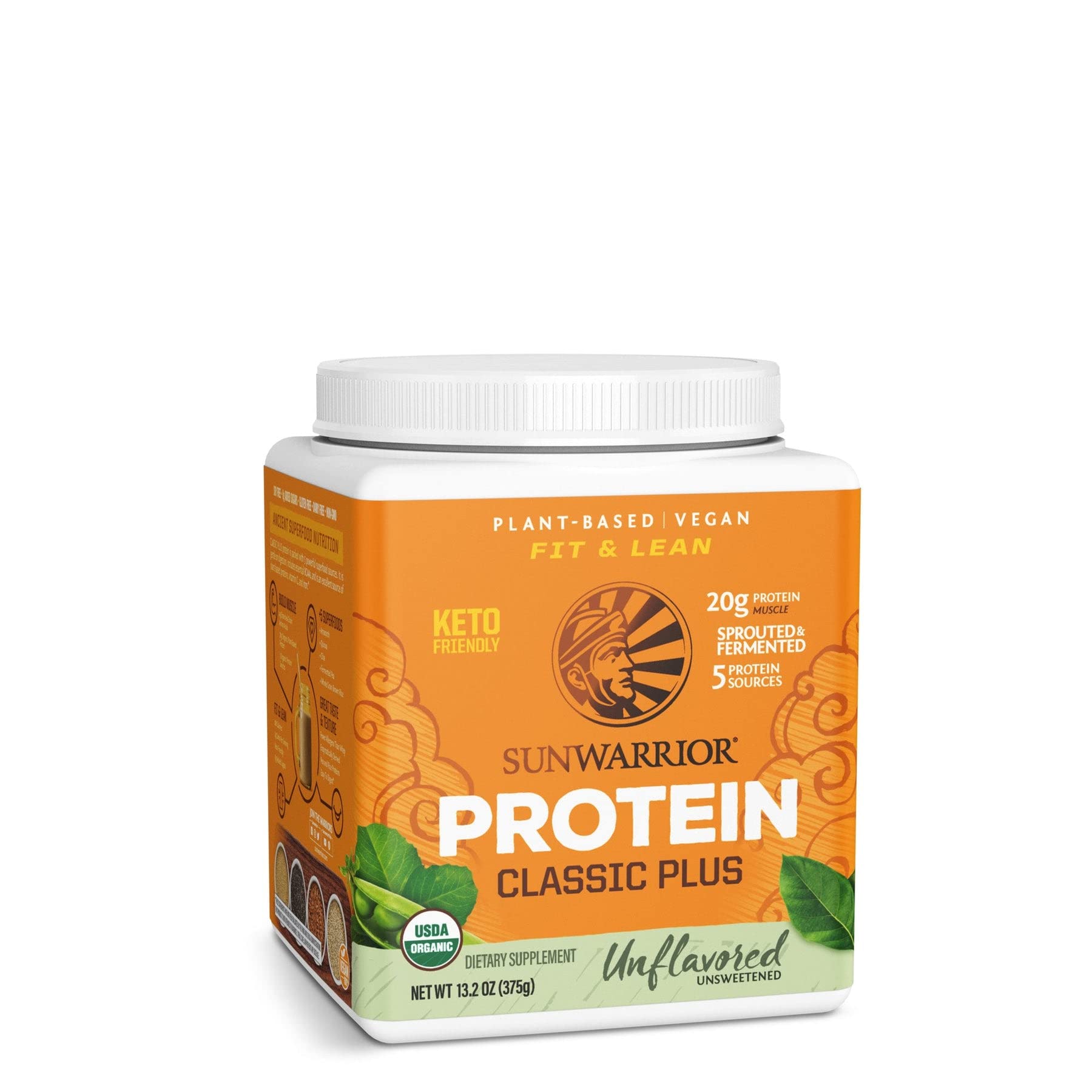 Foto 2 pulgar | Proteína En Polvo Sunwarrior Clean Vegan Sin Sabor  15 Porciones - Venta Internacional.