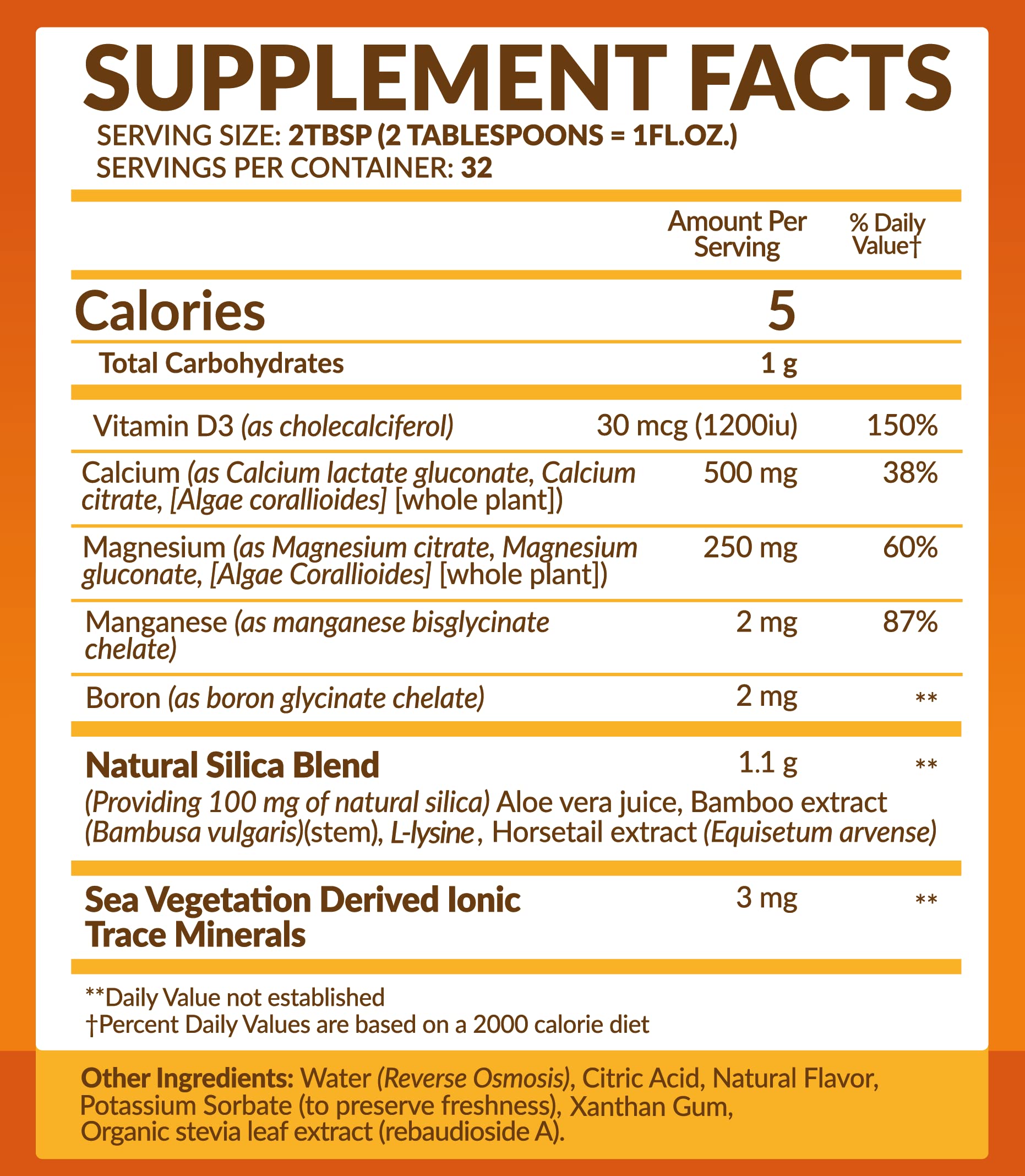 Foto 6 | Suplemento De Calcio Y Magnesio De Bio Naturals Con Vitamina D3 960 Ml - Venta Internacional.