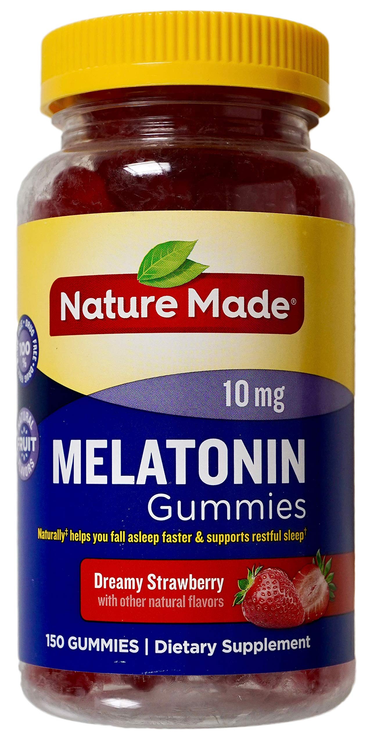 Foto 2 pulgar | Suplemento Para Dormir Nature Made Melatonina 10 Mg 150 Gomitas - Venta Internacional.
