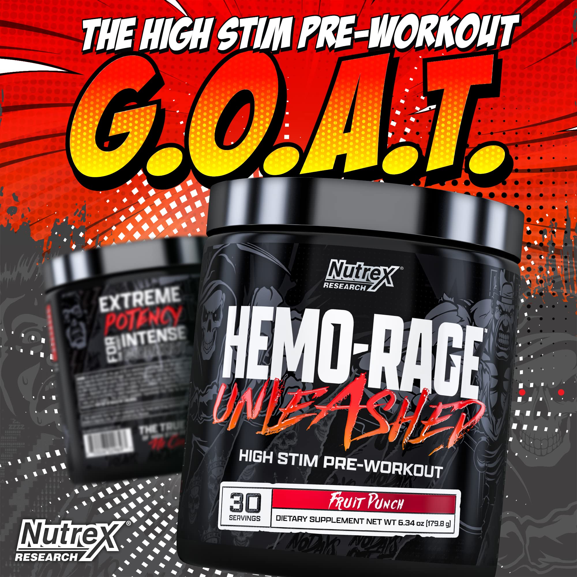 Foto 5 | Polvo Para Antes Del Entrenamiento Nutrex Research Hemo-rage Extreme - Venta Internacional.