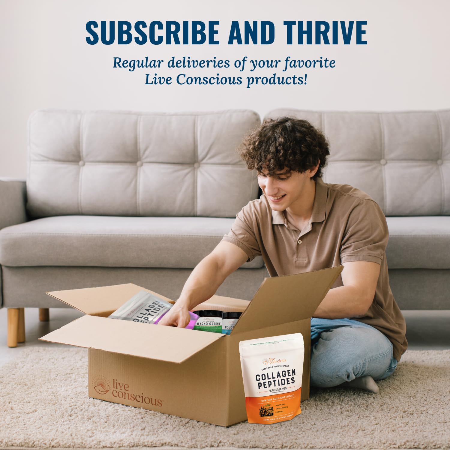 Foto 5 | Eye Vitamins Live Conscious Optiwell Con Vitamina E Y Luteína 2 Veces - Venta Internacional.