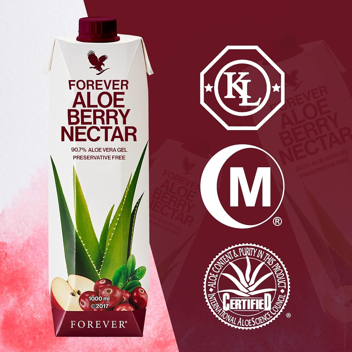 Foto 7 pulgar | Néctar De Aloe Y Bayas Beverage Forever Living  1 Litro  Con Arándanos - Venta Internacional.