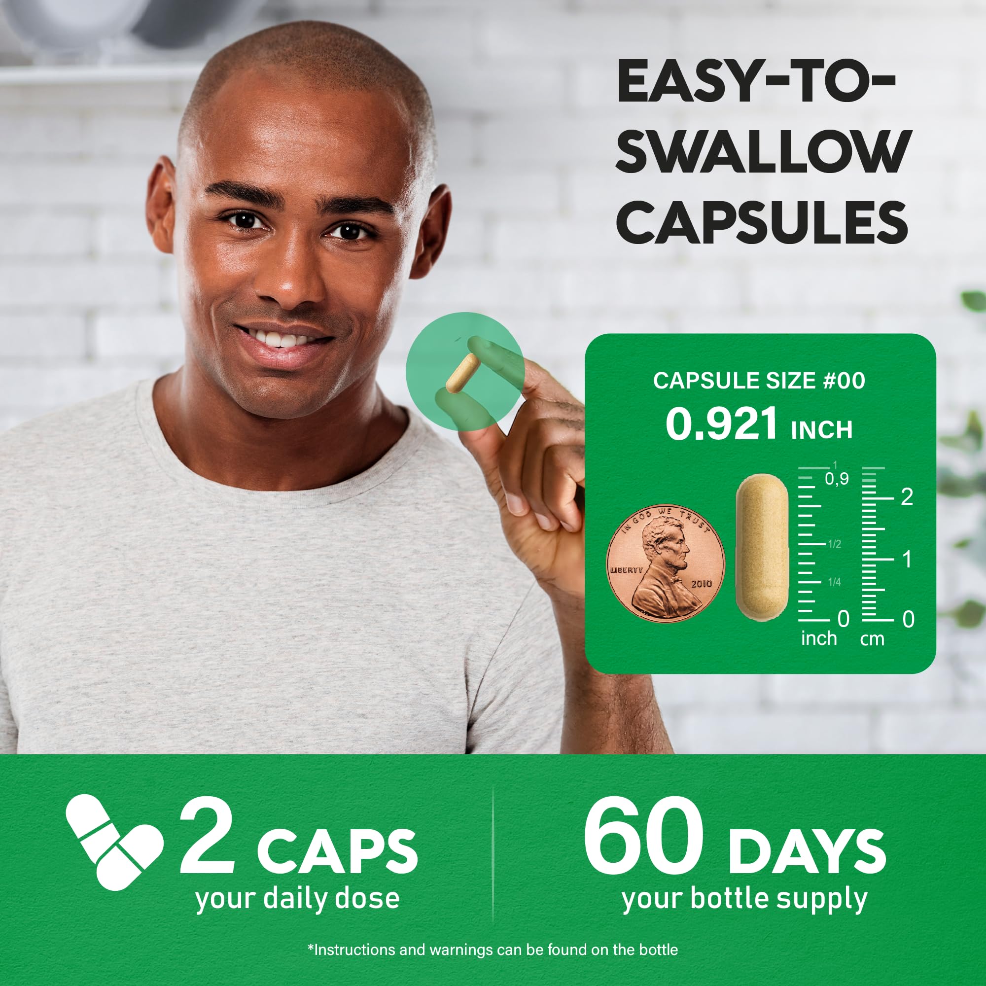 Foto 6 pulgar | Suplemento Nutraharmony Boswellia 1200 Mg Con Cúrcuma 120 Cápsulas - Venta Internacional.