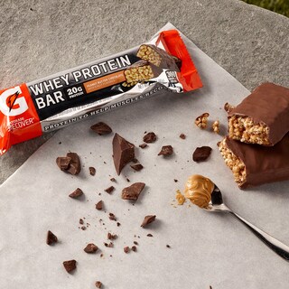 Foto 5 | Barrita Proteica Gatorade Recover Con Mantequilla De Cacahuete Y Chocolate 80 G X 12 - Venta Internacional.