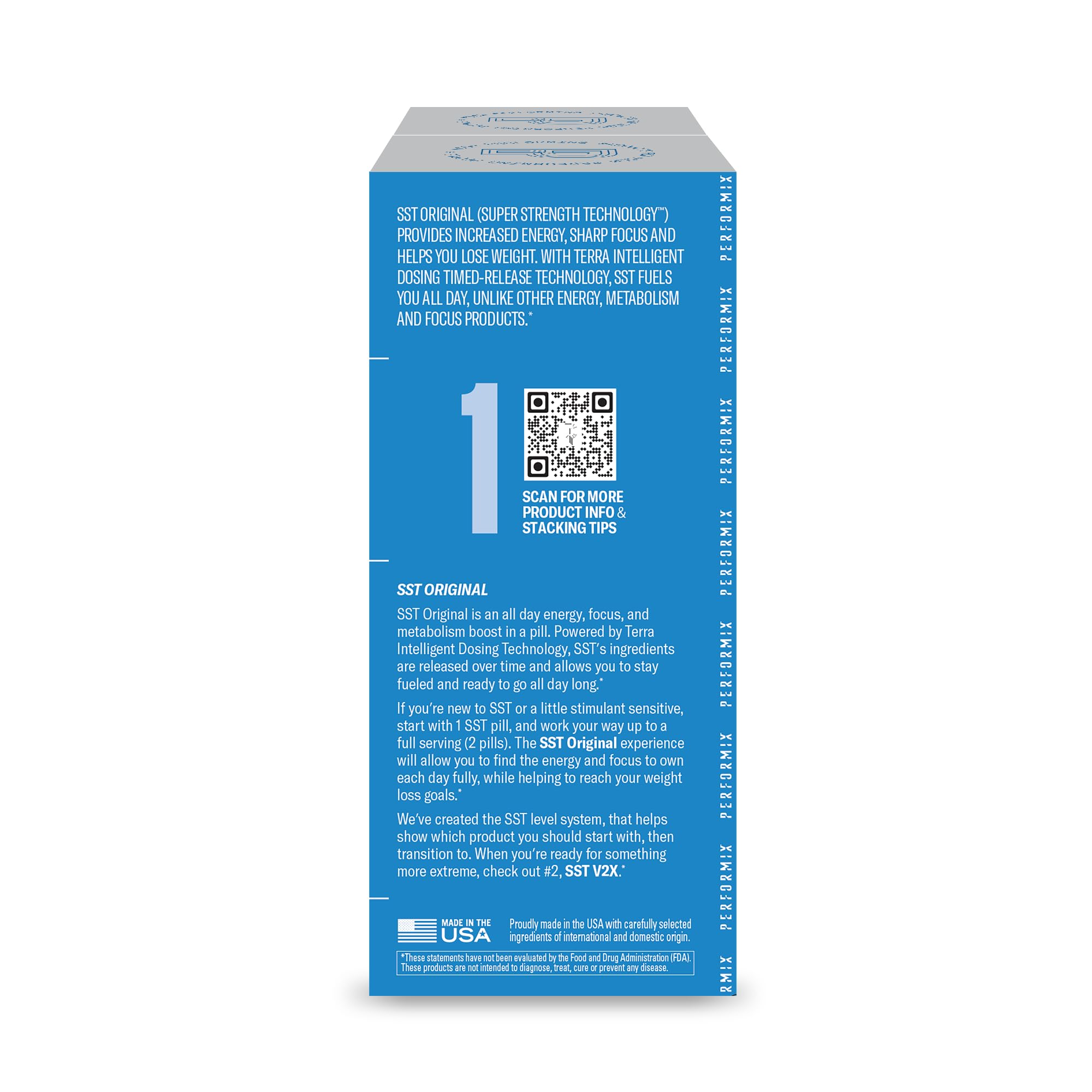 Foto 4 | Suplementos Energéticos Performix Sst Original 120 Cápsulas - Venta Internacional.