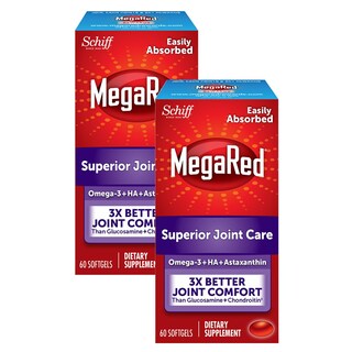 Foto 1 | Suplemento Megared Con Aceite De Krill Omega-3 Para El Cuidado De Las Articulaciones 60 Cápsulas Blandas - Ven