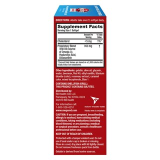 Foto 5 | Suplemento Megared Con Aceite De Krill Omega-3 Para El Cuidado De Las Articulaciones 60 Cápsulas Blandas - Ven