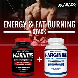 Foto 5 | Suplemento De L-carnitina De Arazo Nutrition 1000 Mg Con Calcio - Venta Internacional.