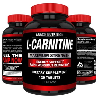 Foto 6 | Suplemento De L-carnitina De Arazo Nutrition 1000 Mg Con Calcio - Venta Internacional.