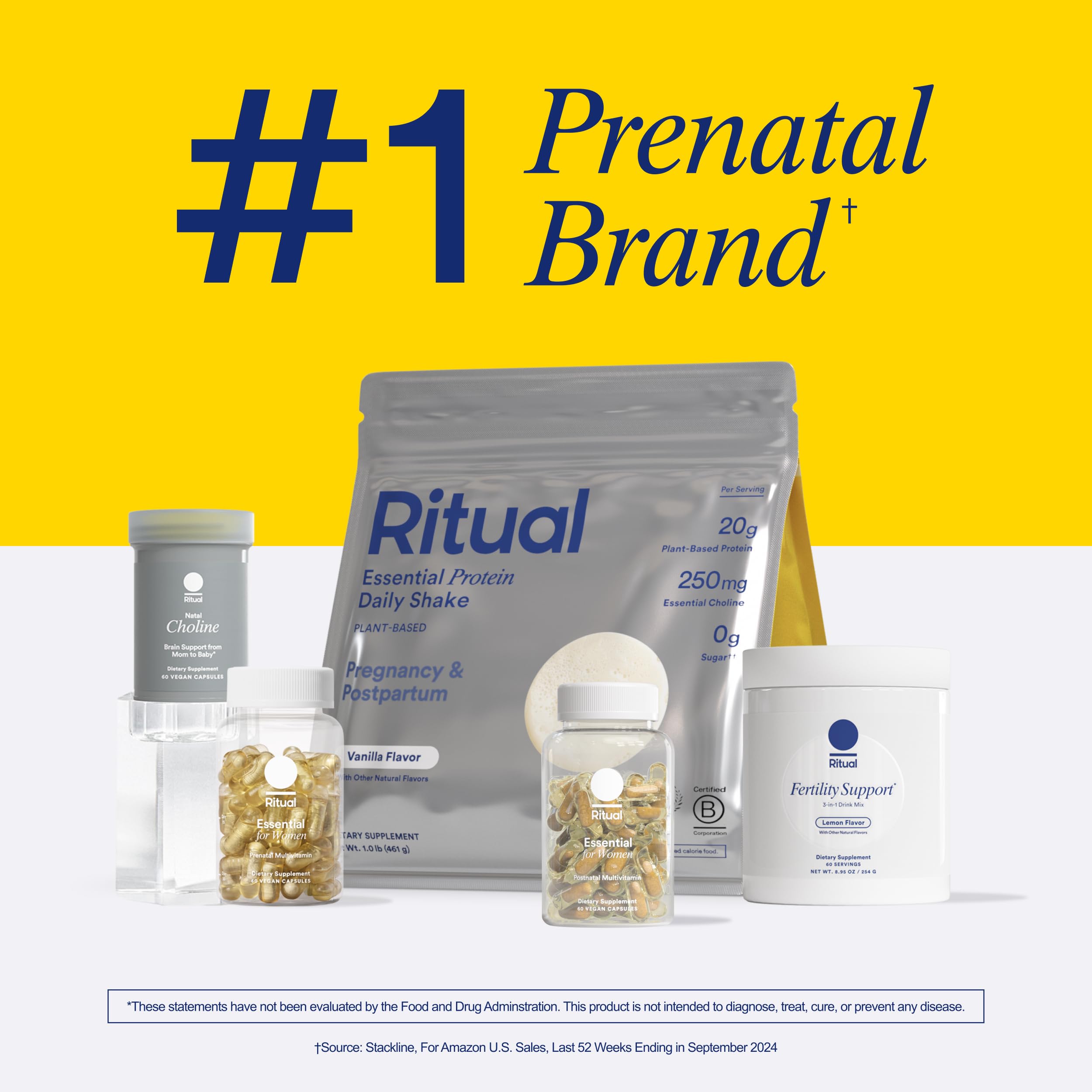 Foto 7 | Suplemento Ritual Prenatal  Proteína Vegetal Vegana  454 G  Vainilla - Venta Internacional.