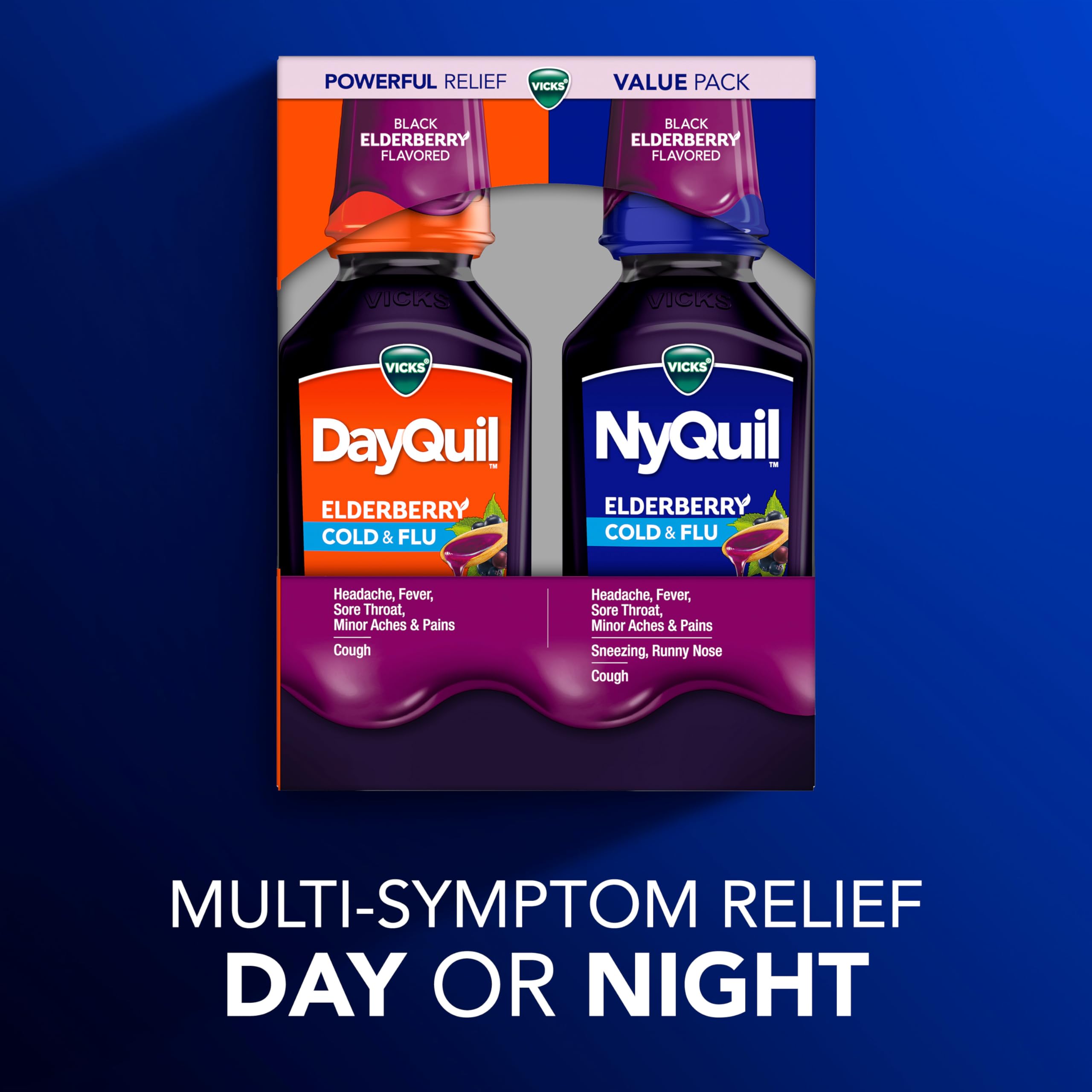 Foto 4 pulgar | Medicamento Líquido Para El Resfriado Y La Gripe Vicks Dayquil Y Nyquil 720 Ml - Venta Internacional.