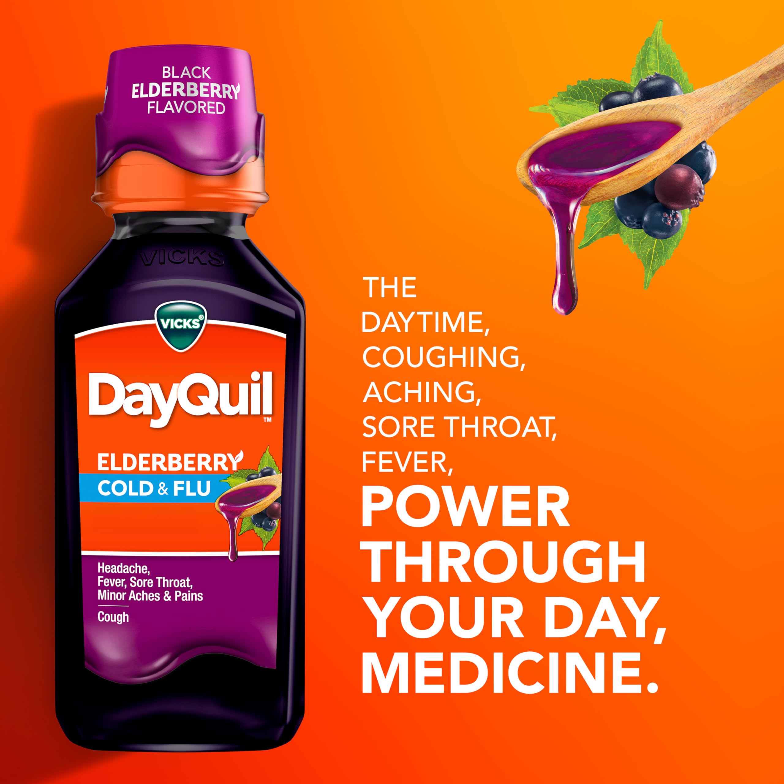 Foto 6 pulgar | Medicamento Líquido Para El Resfriado Y La Gripe Vicks Dayquil Y Nyquil 720 Ml - Venta Internacional.
