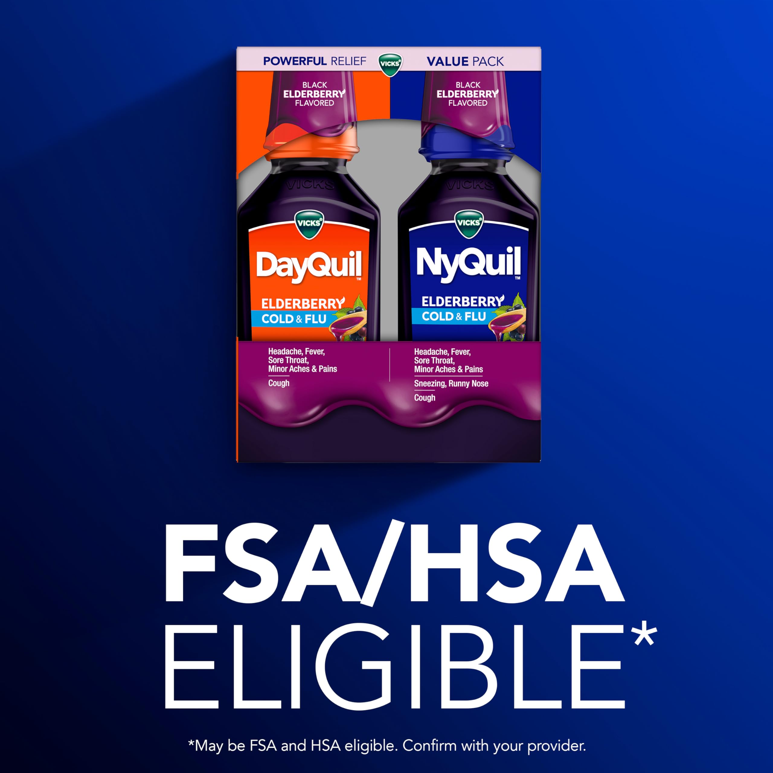 Foto 8 pulgar | Medicamento Líquido Para El Resfriado Y La Gripe Vicks Dayquil Y Nyquil 720 Ml - Venta Internacional.