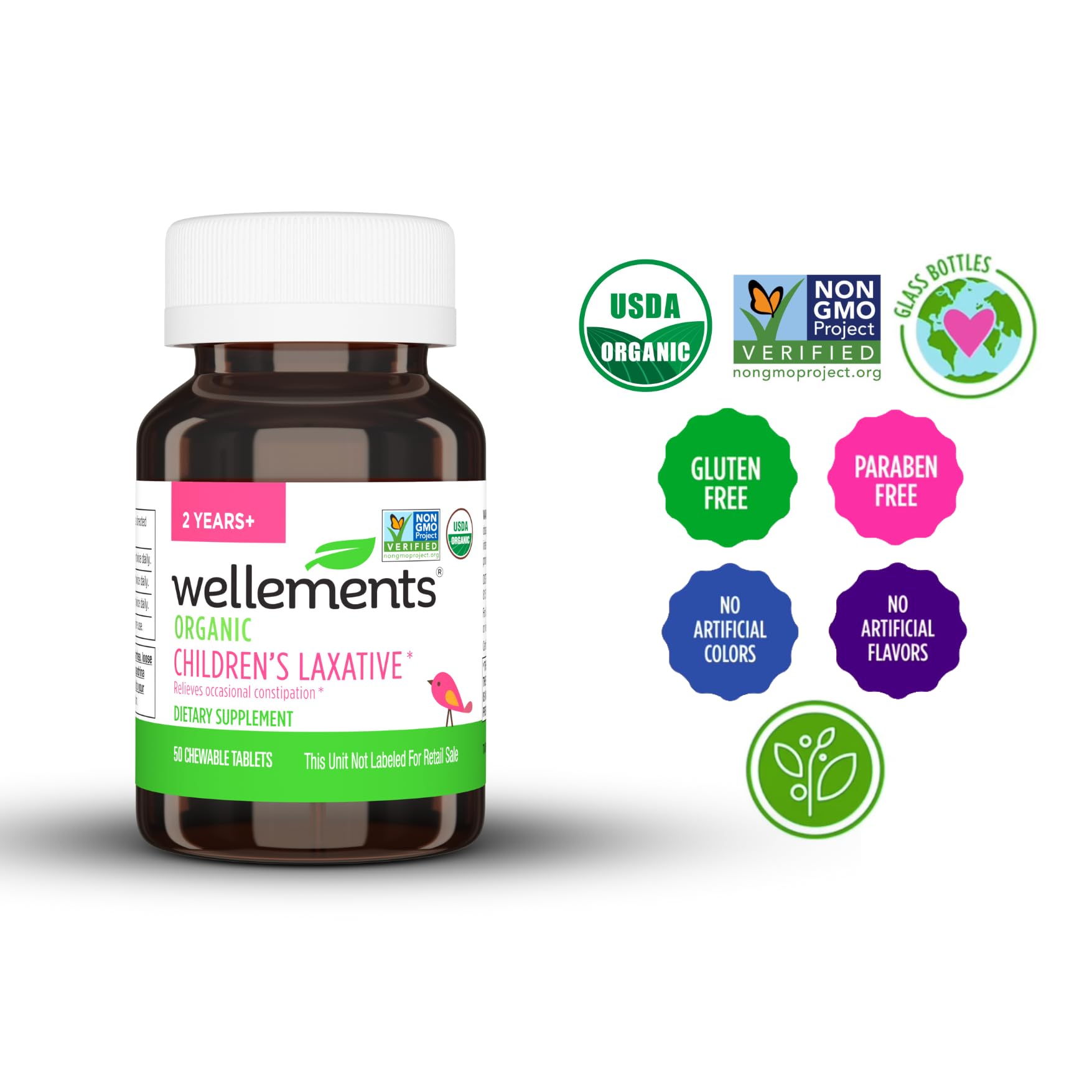 Foto 6 | Laxante Orgánico Wellements Gentle Relief Para Niños De Más De 2 Años - Venta Internacional.