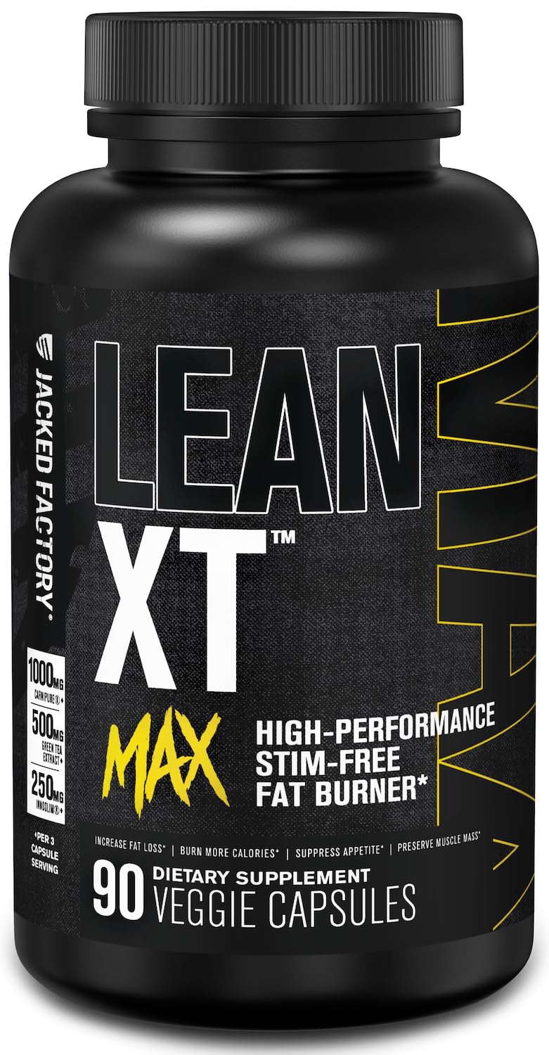 Foto 2 pulgar | Suplemento Jacked Factory Lean-xt Max Fat Burner 90 Cápsulas - Venta Internacional.