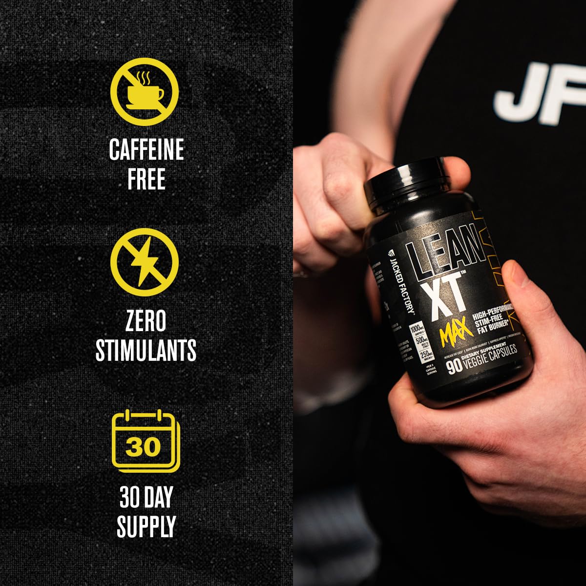 Foto 3 pulgar | Suplemento Jacked Factory Lean-xt Max Fat Burner 90 Cápsulas - Venta Internacional.