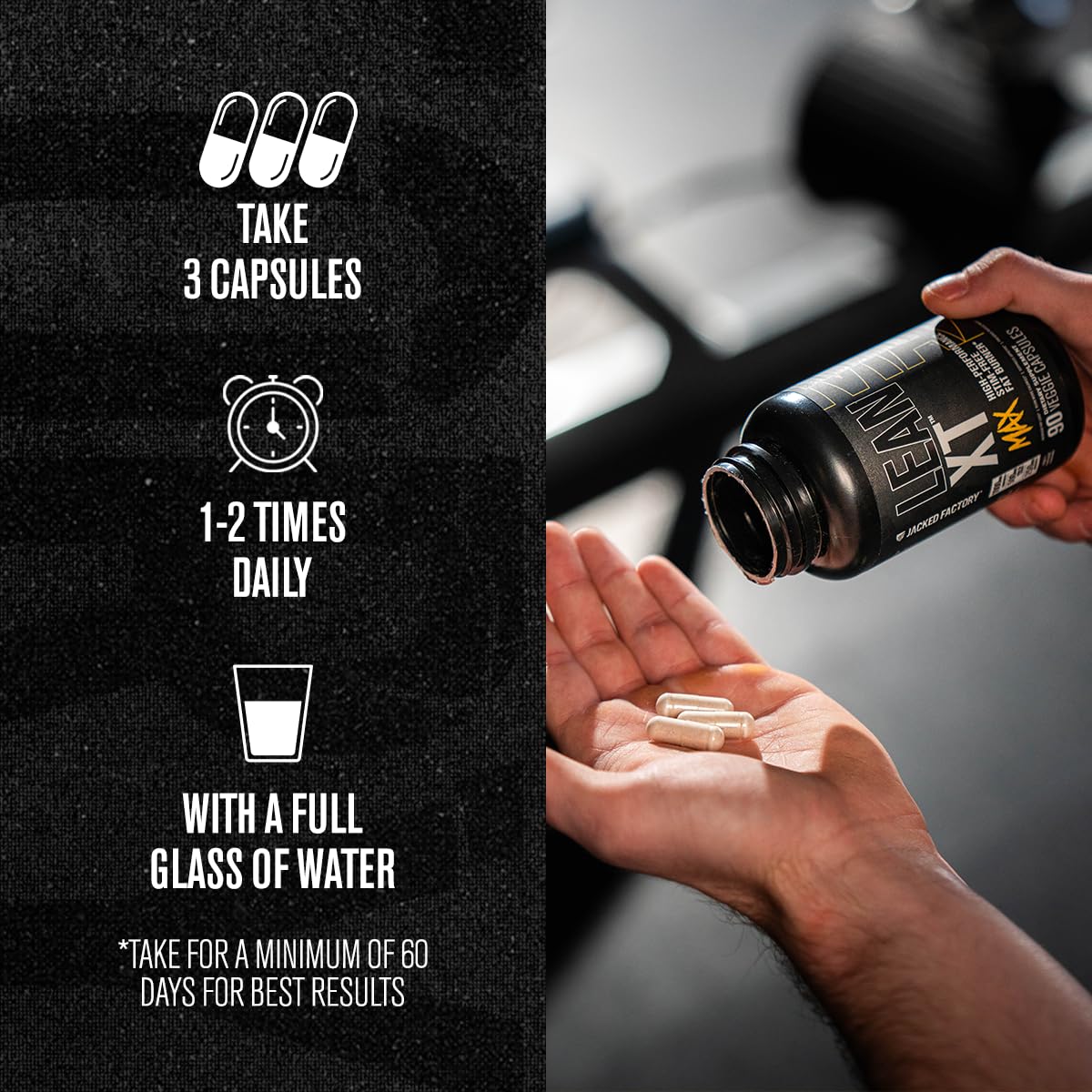 Foto 5 pulgar | Suplemento Jacked Factory Lean-xt Max Fat Burner 90 Cápsulas - Venta Internacional.