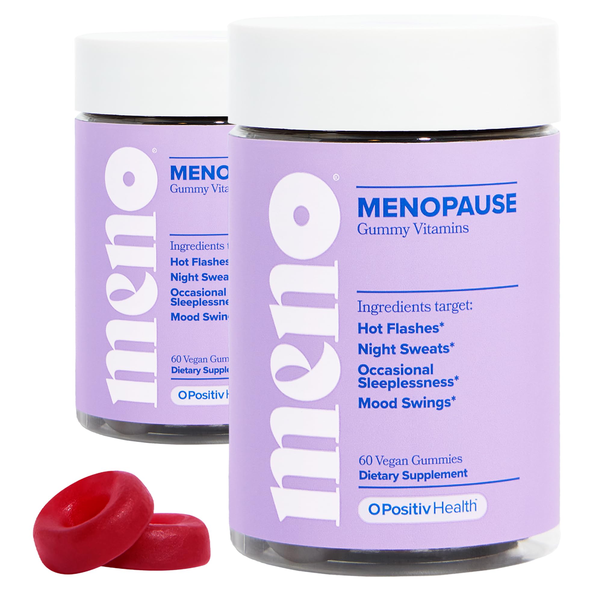 Foto 2 pulgar | Suplementos De Gomitas Menso Positive Menopause 30 Porciones X2 - Venta Internacional.