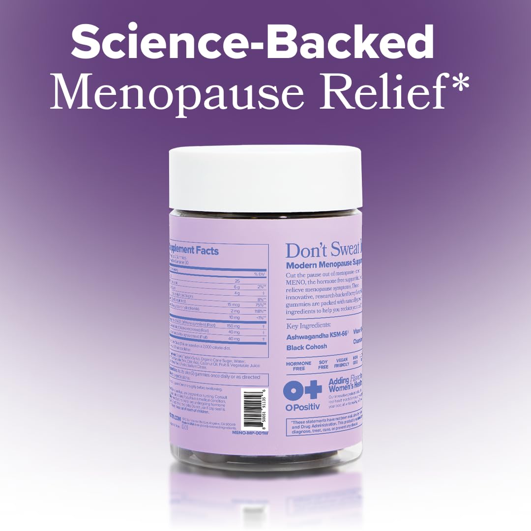 Foto 7 | Suplementos De Gomitas Menso Positive Menopause 30 Porciones X2 - Venta Internacional.