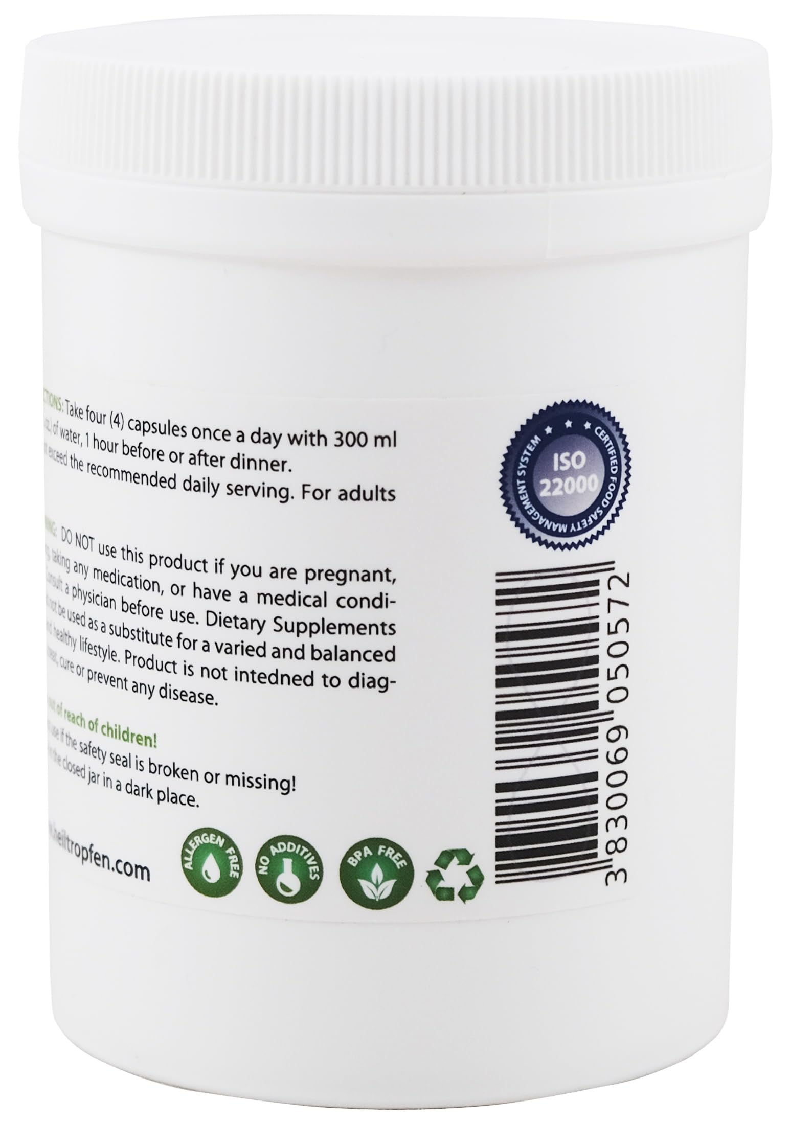 Foto 5 pulgar | Suplemento Heiltropfen Zeolite 240 Cápsulas Detox 400 Mg - Venta Internacional.