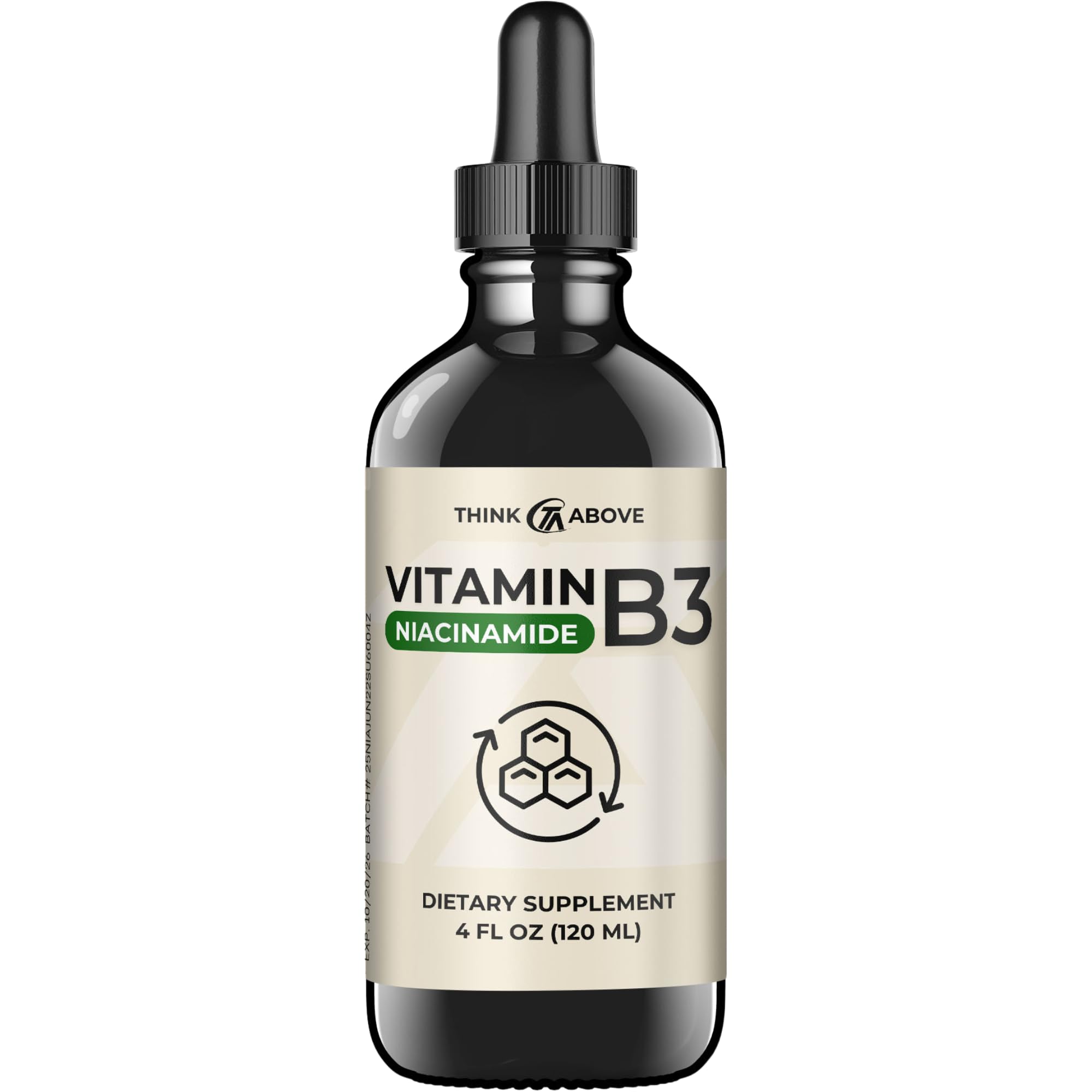 Foto 2 pulgar | Suplemento Think Above Liquid Vitamina B3 Niacinamida 120 Ml - Venta Internacional.