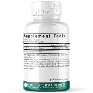 Foto 2 | Suplemento Nature's Fusions Nutri 5-mthf L Metilfolato 120 Capsulas - Venta Internacional
