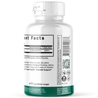 Foto 3 | Suplemento Nature's Fusions Nutri 5-mthf L Metilfolato 120 Capsulas - Venta Internacional