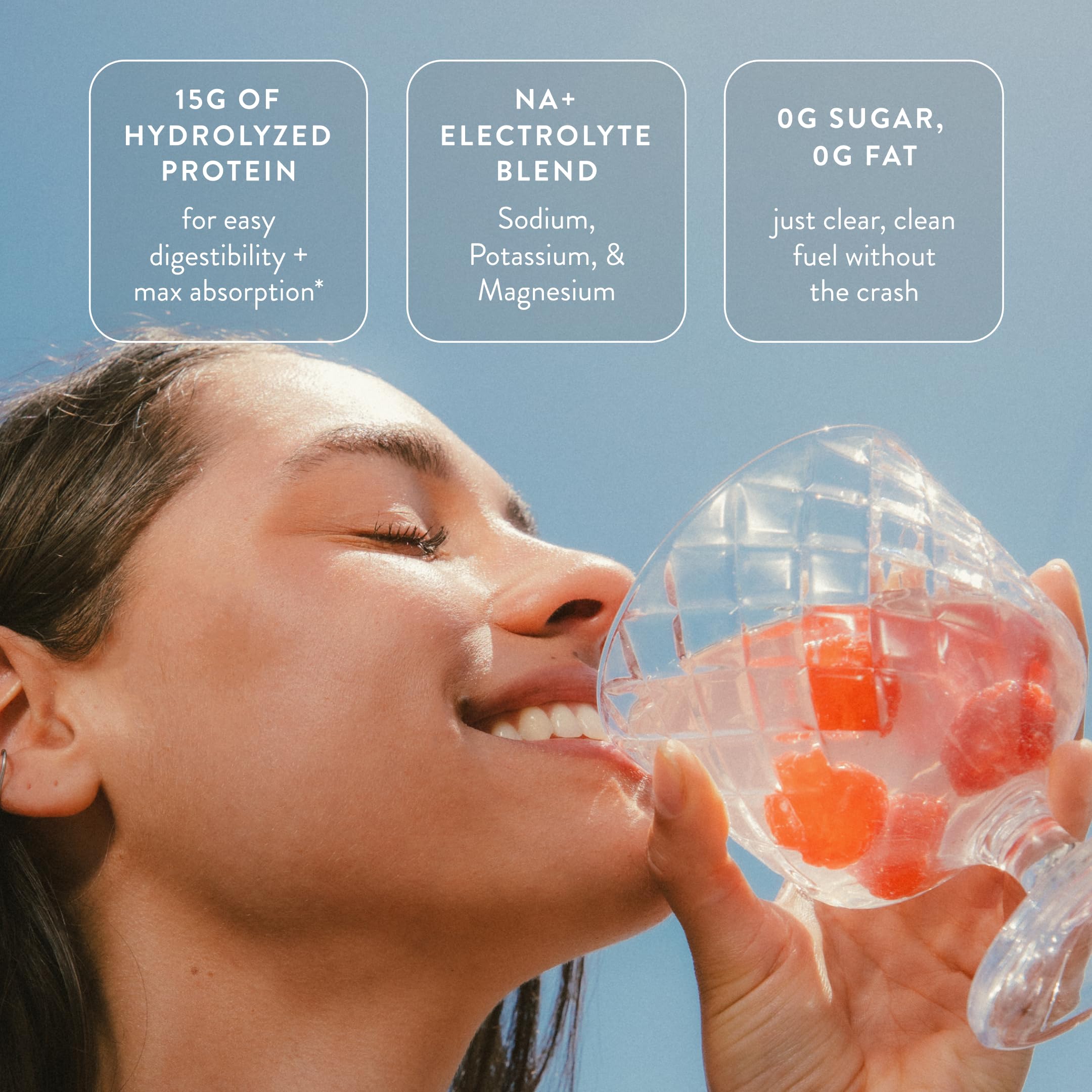 Foto 4 | Suplemento Proteico Arrae Clear Protein Raspberry Yuzu 14 Serv - Venta Internacional.