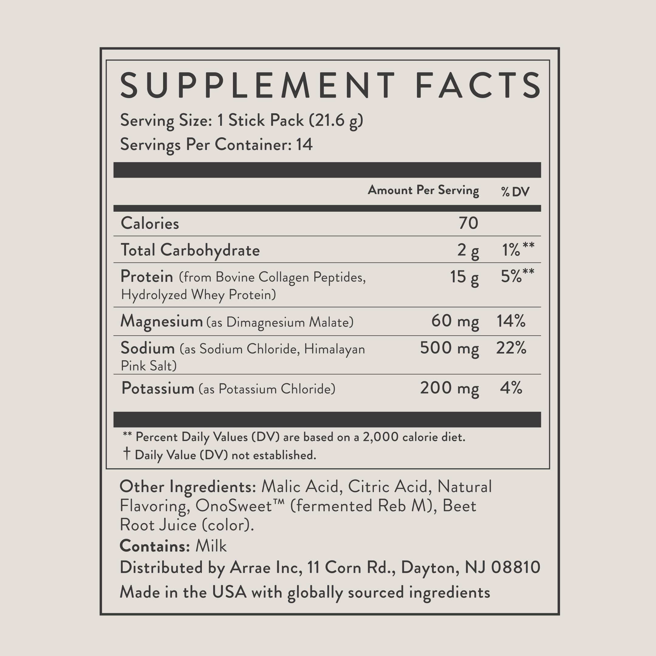 Foto 7 | Suplemento Proteico Arrae Clear Protein Raspberry Yuzu 14 Serv - Venta Internacional.