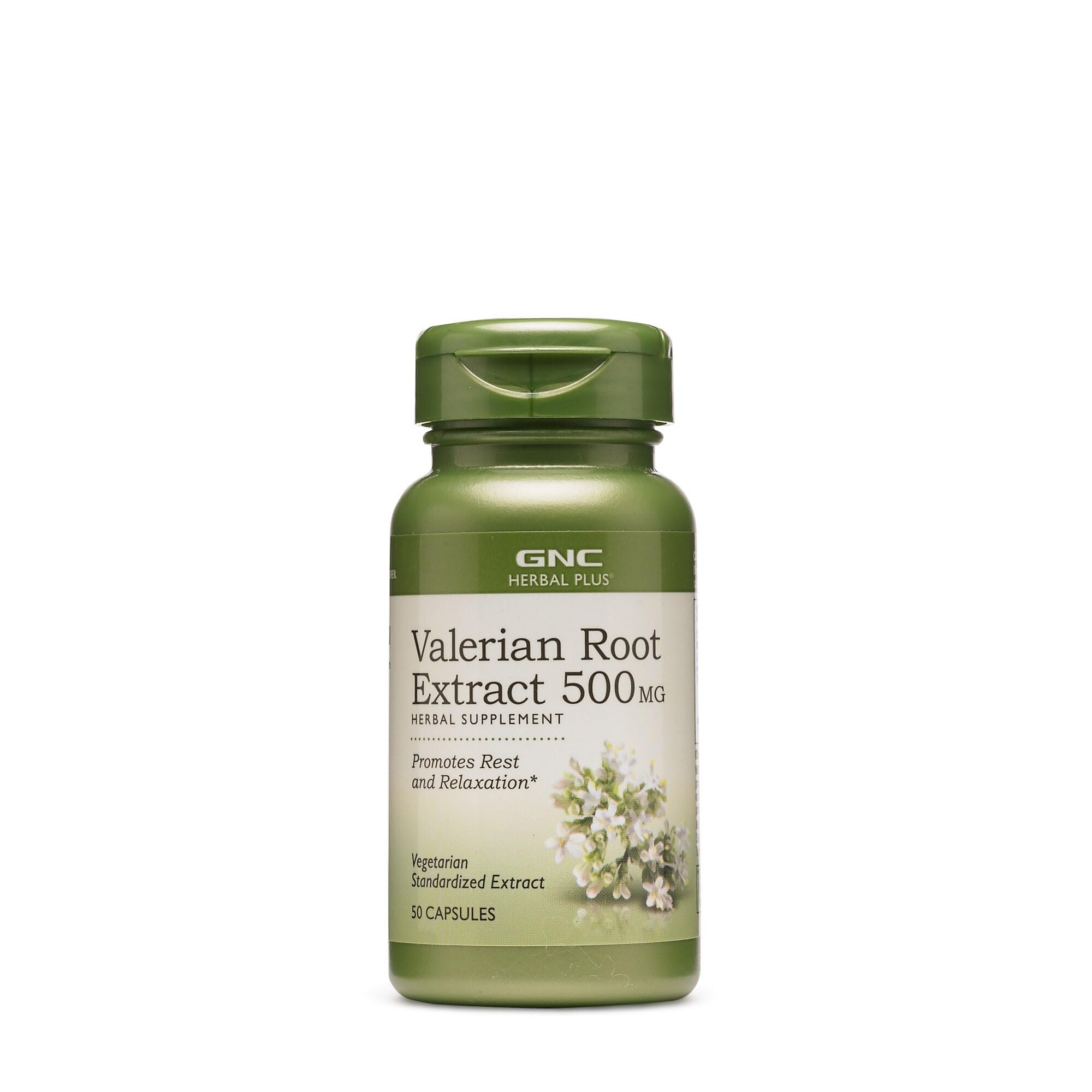 Foto 1 | Suplemento De Extracto De Raíz De Valeriana Gnc Herbal Plus  500 Mg  50 Dosis - Venta Internacional.