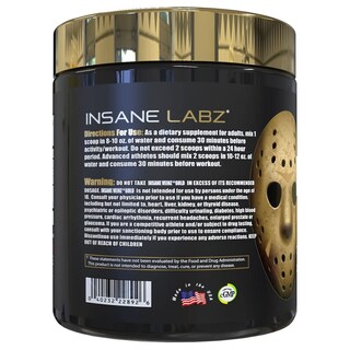 Foto 3 | Suplemento De Óxido Nítrico Insane Labz Insane Veinz Gold 30 Porciones - Venta Internacional.