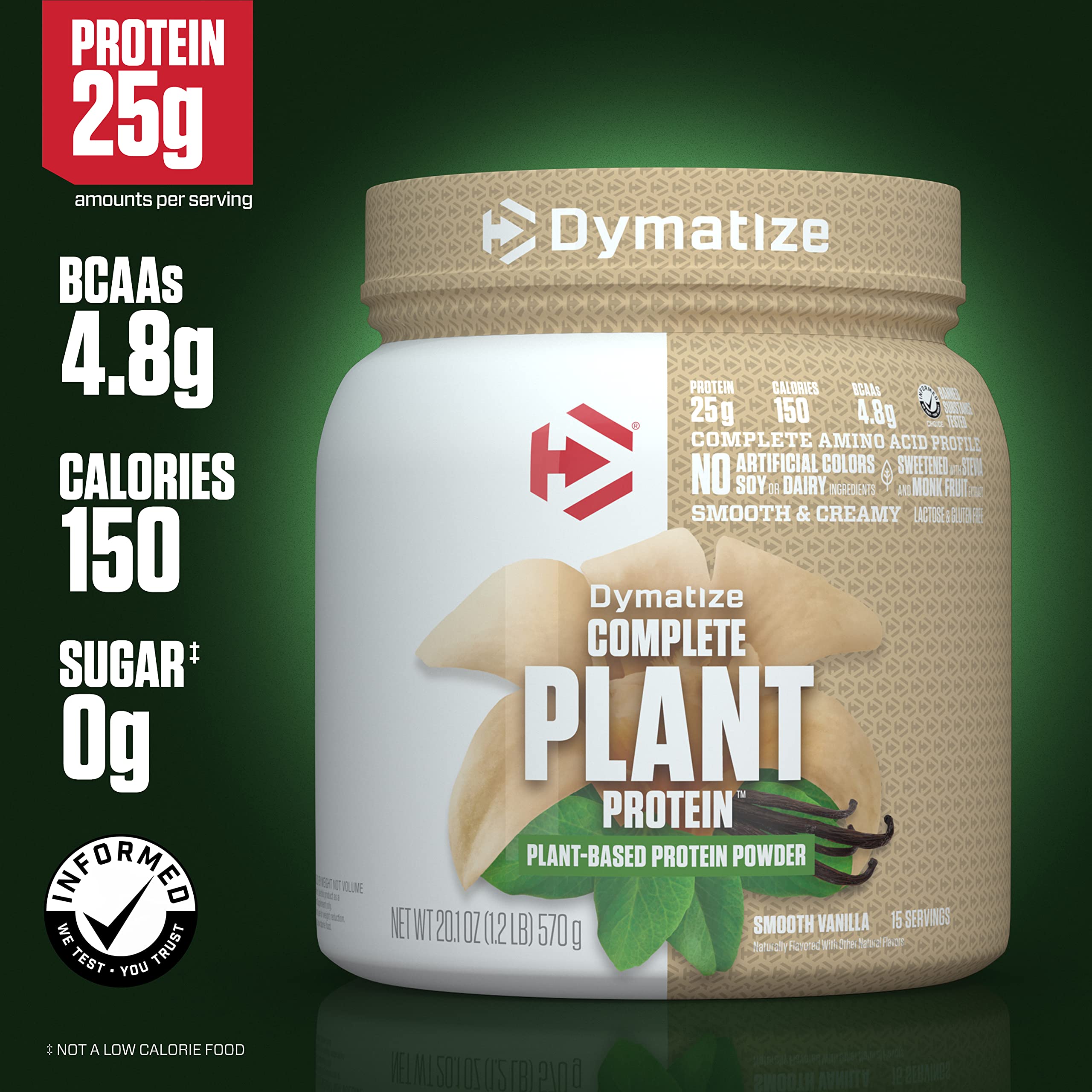 Foto 3 pulgar | Suplemento Dymatize De Proteína Vegetal Vegana  375 Ml  Vainilla Suave - Venta Internacional.