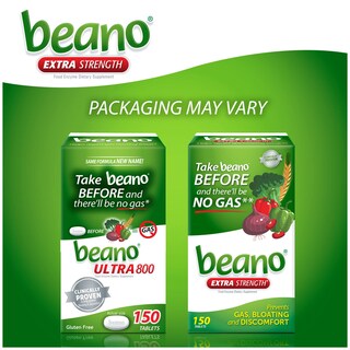 Foto 2 | Suplemento Dietético Beano Food Enzyme 150 Comprimidos Extra Strength - Venta Internacional.