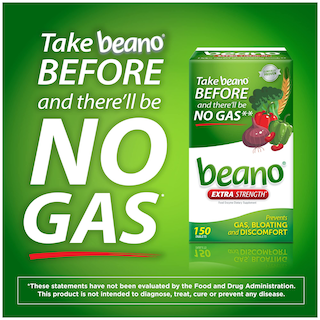 Foto 3 | Suplemento Dietético Beano Food Enzyme 150 Comprimidos Extra Strength - Venta Internacional.