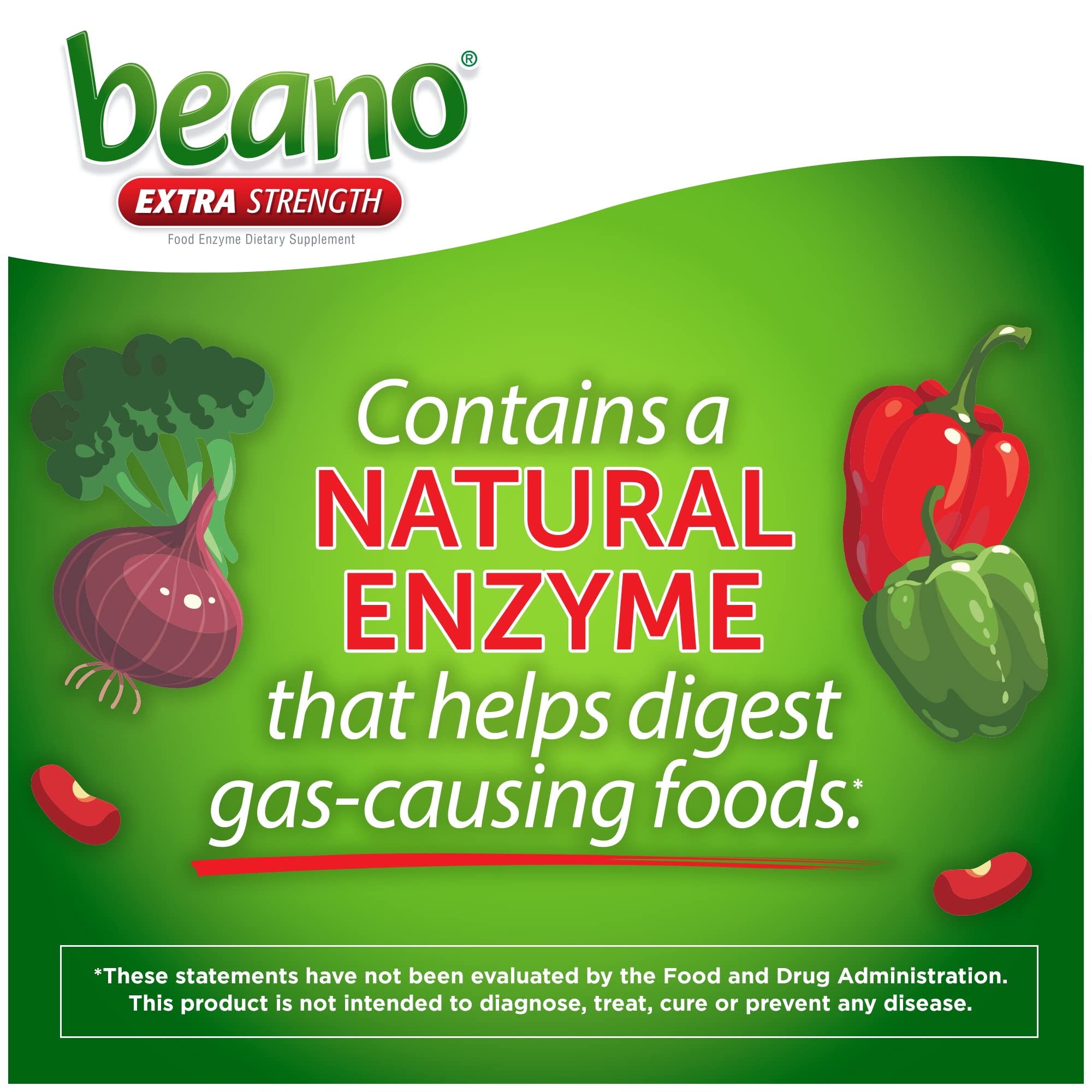 Foto 5 pulgar | Suplemento Dietético Beano Food Enzyme 150 Comprimidos Extra Strength - Venta Internacional.