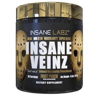 Foto 1 | Polvo Para Antes Del Entrenamiento Insane Labz Insane Veinz Gold 30 Porciones - Venta Internacional.