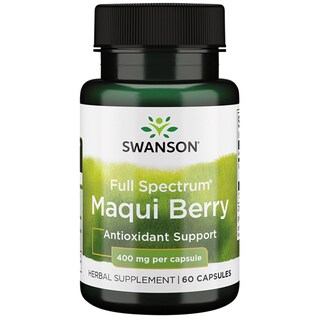 Foto 1 | Suplemento Swanson Full Spectrum Maqui Berry 400 Mg 60 Cápsulas - Venta Internacional.