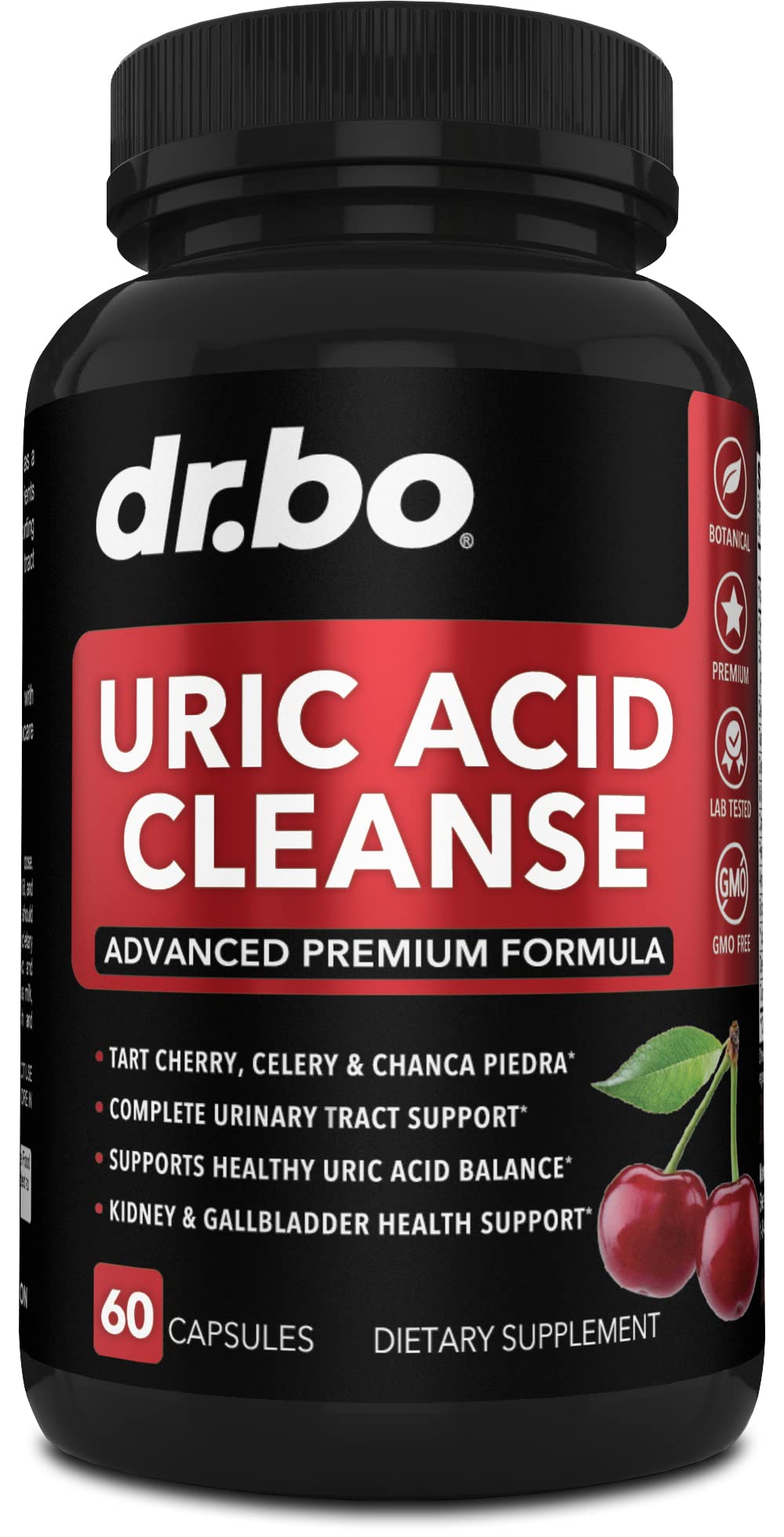 Foto 2 pulgar | Suplemento De Ácido Úrico Cleanse Support Dr. Bo Con Chanca Piedra - Venta Internacional.