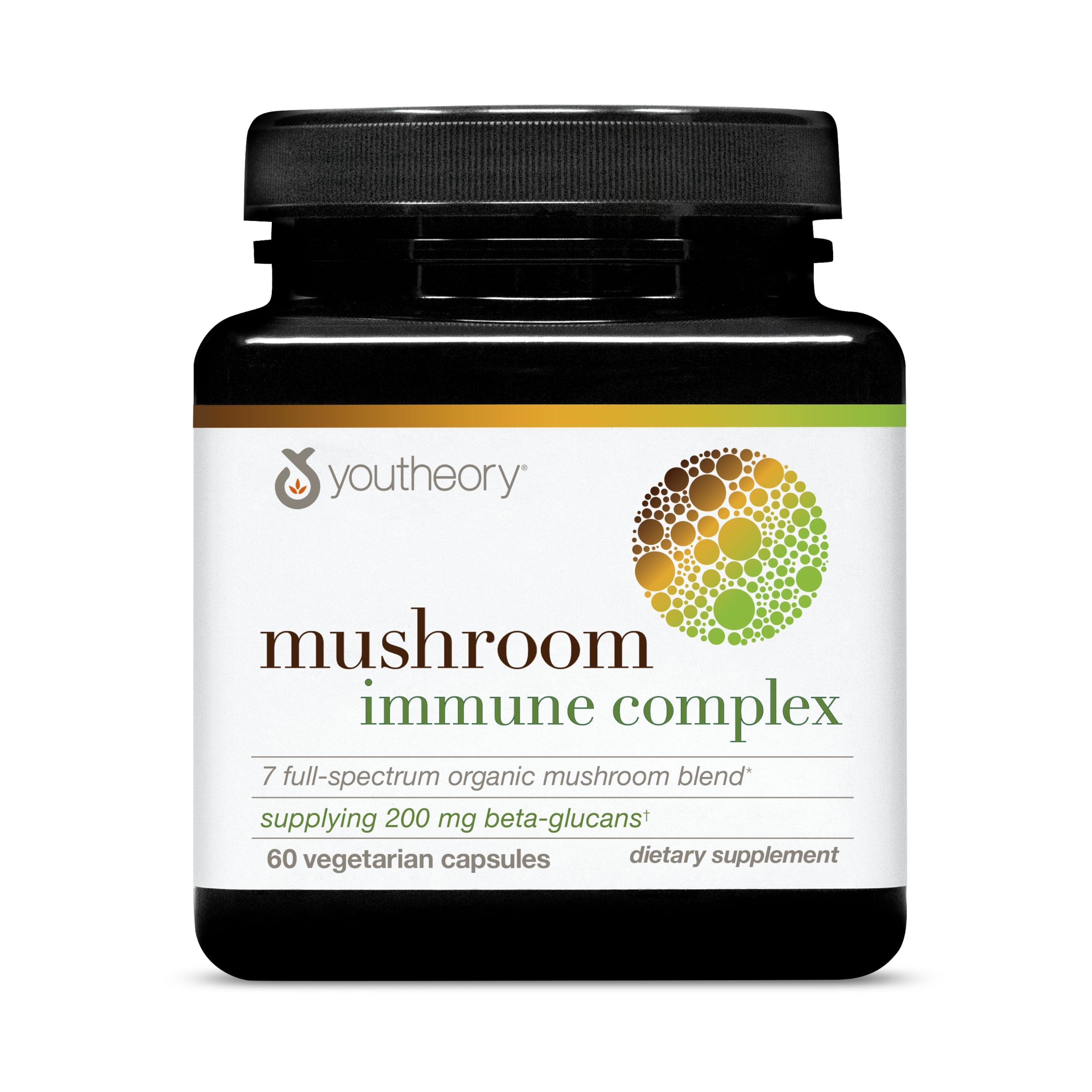 Foto 2 pulgar | Suplemento Youtheory Mushroom Immune Complex 60 Cápsulas - Venta Internacional.