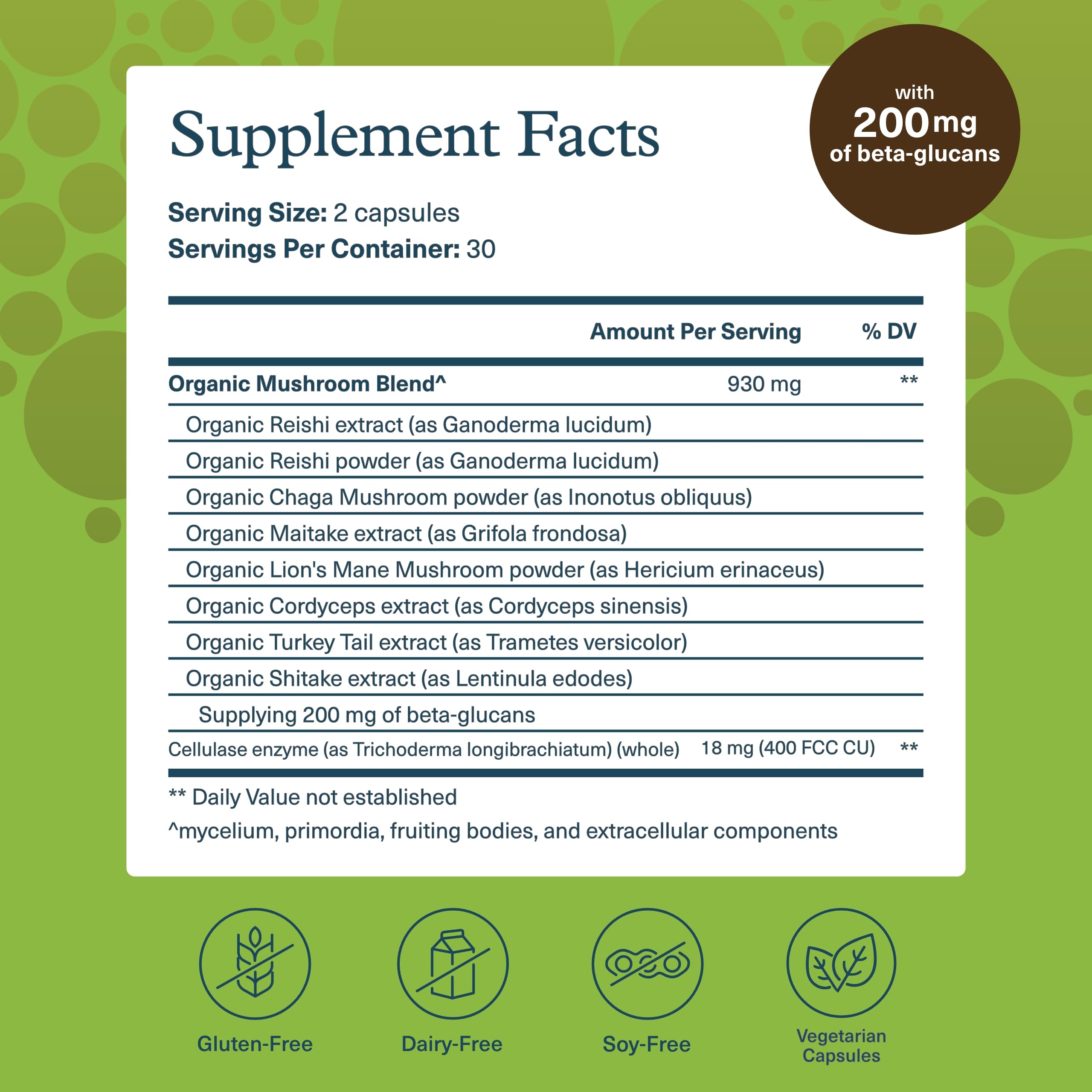 Foto 2 | Suplemento Youtheory Mushroom Immune Complex 60 Cápsulas - Venta Internacional.
