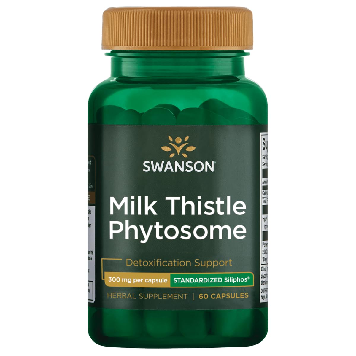 Foto 2 pulgar | Suplemento Swanson Siliphos Milk Thistle Phytosome 300 Mg - Venta Internacional.