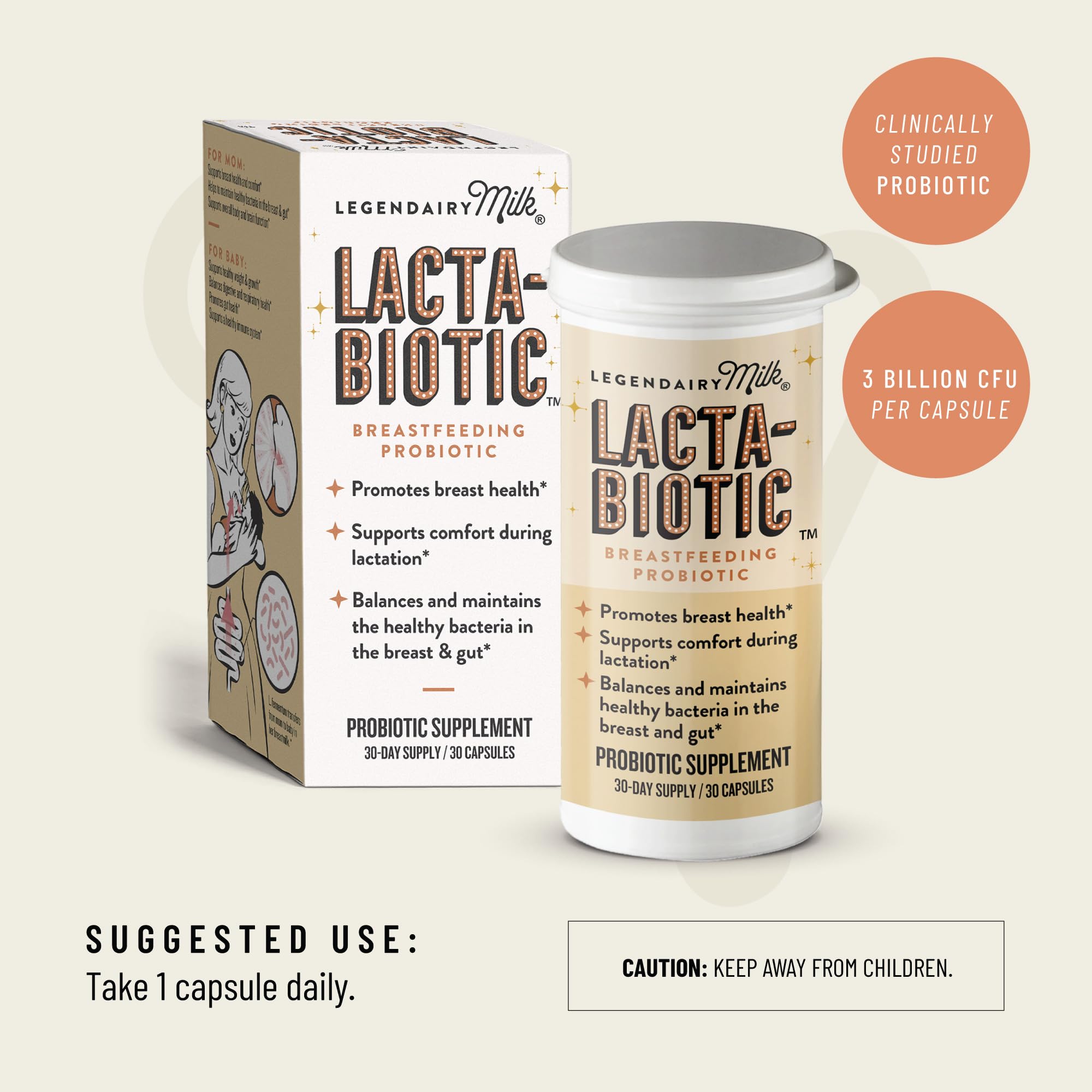 Foto 7 pulgar | Leche Láctea Probiótica Para Amamantar  Probiótica  Legendaria  30 Unidades - Venta Internacional.